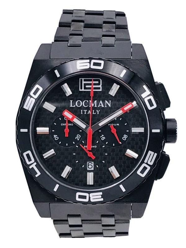 Locman Stealth Sea Chronograph Titanium 212ACKK/695 - Maple City Timepieces