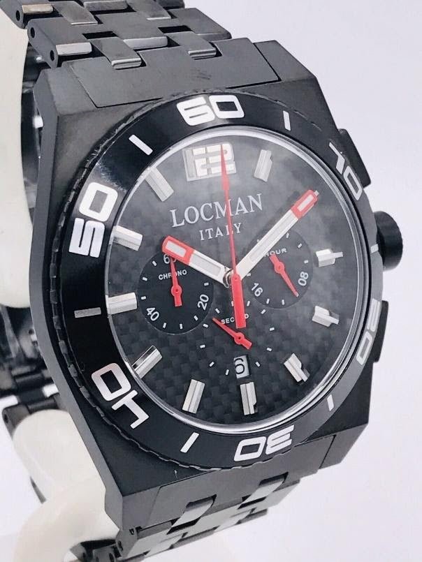 Locman Stealth Sea Chronograph Titanium 212ACKK/695 - Maple City Timepieces