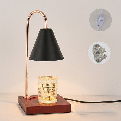 Log Aromatherapy Melting Wax Lamp Candle Essential Oil Candlestick Lamp - Maple City Timepieces