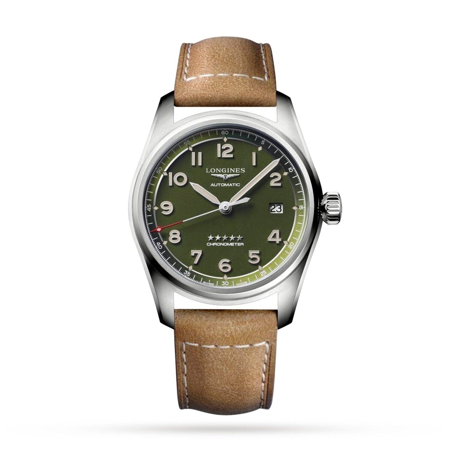 Longines Green Dial 40MM Automatic L38104032 - Maple City Timepieces