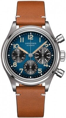 Longines Heritage Avigation BigEye Blue Dial 41MM Automatic L28161932 - Maple City Timepieces