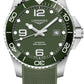 Longines-HydroConquest Green Dial Diver 43MM Automatic L37824069 - Maple City Timepieces