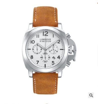 Luxury Top Brand Sport Watch Men Waterproof Quartz Brown Leather Military Wrist Watch Men Army Clock Male relojes hombre hodinky - Maple City Timepieces