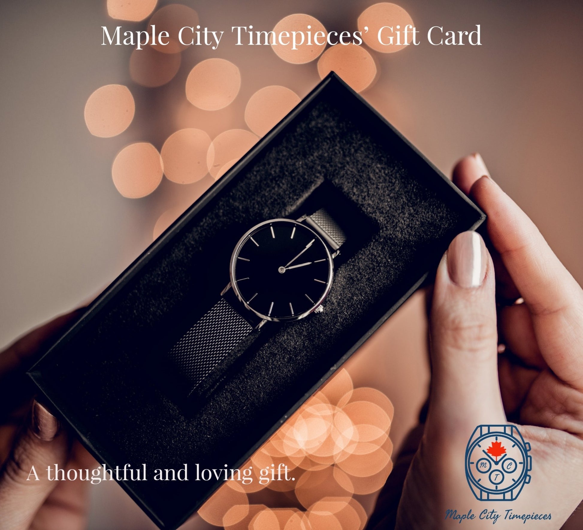 Maple City Timepieces Gift Cards - Maple City Timepieces