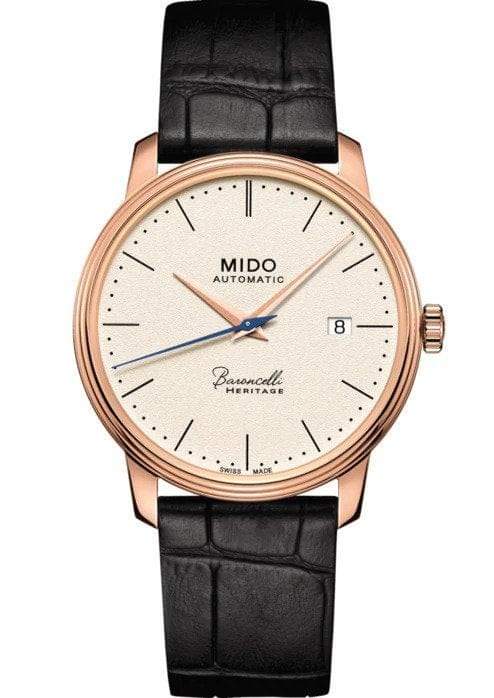 MIDO BARONCELLI HERITAGE GENT M027.407.36.260.00 - Maple City Timepieces