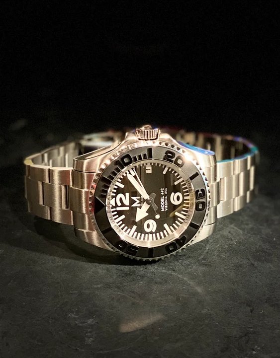 Monterey - The 442 Pilot/Diver Jules Verne Edition - Maple City Timepieces