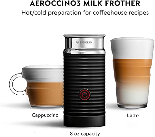 Nespresso coffee outlet machine with aeroccino