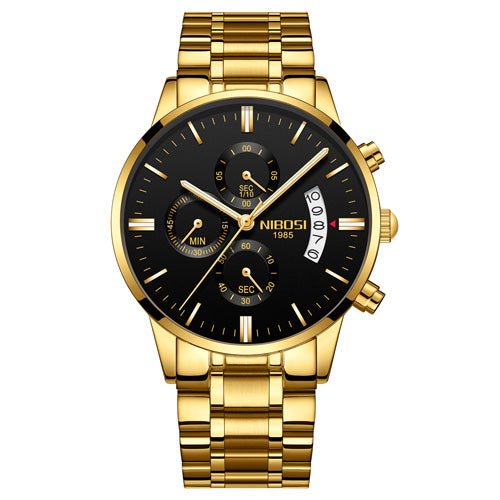 NIBOSI Relogio Masculino Men Watches Luxury Famous Top Brand Men&#39;s Fashion Casual Dress Watch Military Quartz Wristwatches Saat - Maple City Timepieces