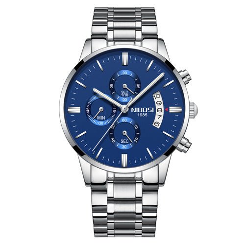 NIBOSI Relogio Masculino Men Watches Luxury Famous Top Brand Men&#39;s Fashion Casual Dress Watch Military Quartz Wristwatches Saat - Maple City Timepieces