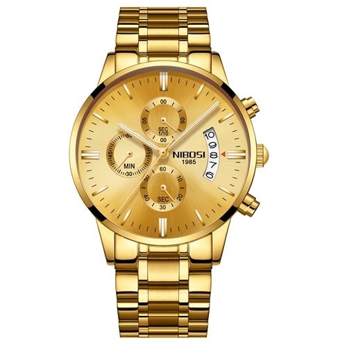 NIBOSI Relogio Masculino Men Watches Luxury Famous Top Brand Men&#39;s Fashion Casual Dress Watch Military Quartz Wristwatches Saat - Maple City Timepieces