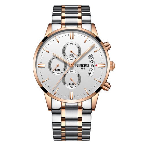 NIBOSI Relogio Masculino Men Watches Luxury Famous Top Brand Men&#39;s Fashion Casual Dress Watch Military Quartz Wristwatches Saat - Maple City Timepieces