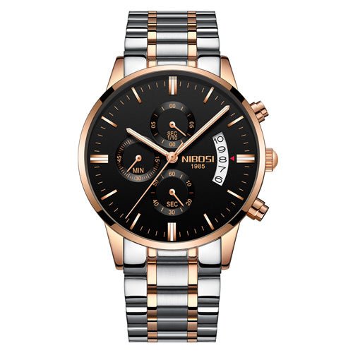 NIBOSI Relogio Masculino Men Watches Luxury Famous Top Brand Men&#39;s Fashion Casual Dress Watch Military Quartz Wristwatches Saat - Maple City Timepieces