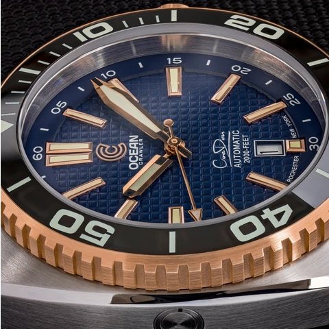 Ocean Crawler Core Diver - 18K Red Gold - Maple City Timepieces