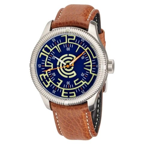 Ocean Crawler- Lume Rush Diver v2 - Blue - Maple City Timepieces