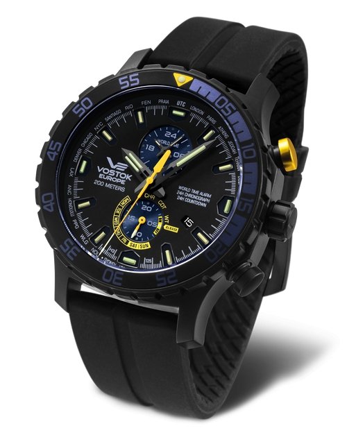 Open Box with Warranty Vostok-Europe Everest Underground YM8J/597C547 - Maple City Timepieces