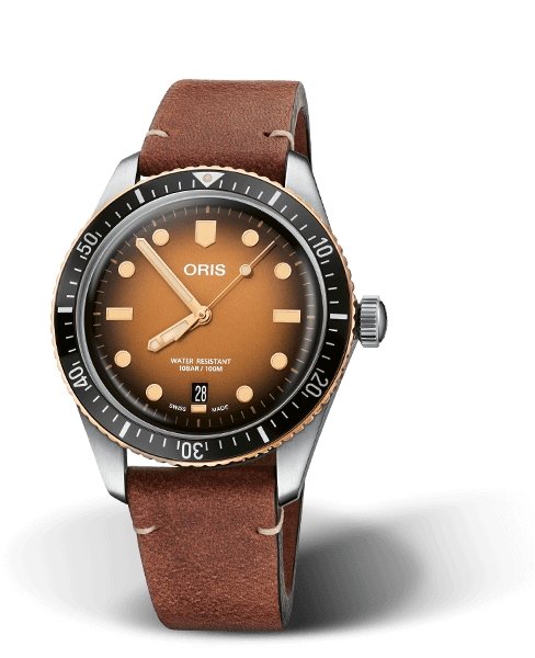 Oris Divers Sixty-Five Brown Dial 40MM Automatic - Maple City Timepieces