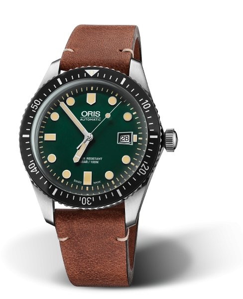 Oris Divers Sixty-Five Green Dial 42MM Automatic - Maple City Timepieces