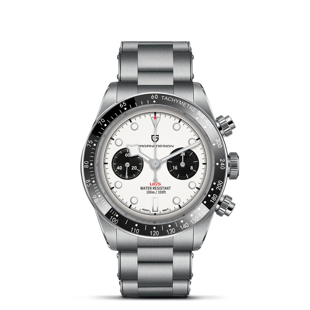 PAGANI DESIGN 2022 New BB Panda Retro Watch For men Chronograph Luxury Quartz Wrist Watches men Sapphire mirror 100M Waterproof - Maple City Timepieces