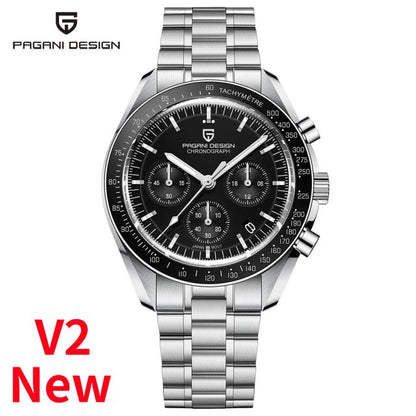 PAGANI DESIGN 2022 New Men&#39;s Watches Top Luxury Quartz watch for men Automatic Date Speed Chronograph Sapphire mirror Wristwatch - Maple City Timepieces