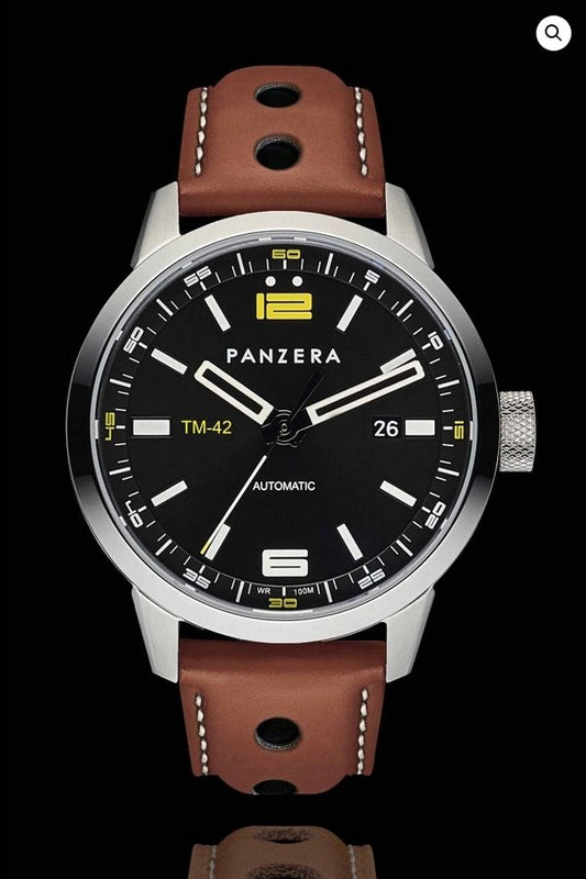 Panzera - TM42 STEEL L5 pre owned - Maple City Timepieces
