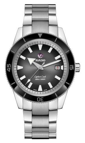 RADO Captain Cook Black Dial 42MM Automatic R32105153 - Maple City Timepieces