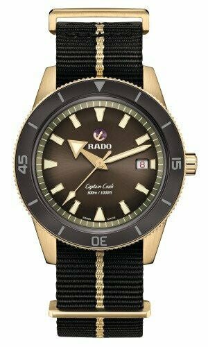 RADO Captain Cook Bronze Brown Dial 42MM Automatic R32504307 - Maple City Timepieces