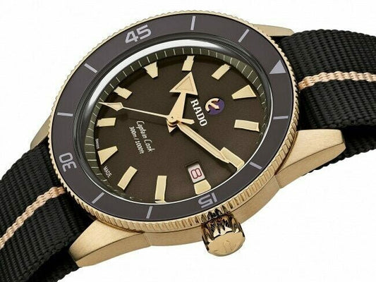 RADO Captain Cook Bronze Brown Dial 42MM Automatic R32504307 - Maple City Timepieces