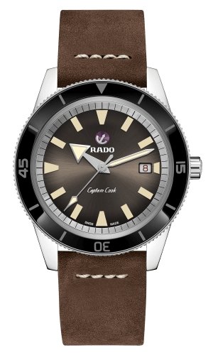 Rado Captain Cook Brown Dial 42MM Automatic R32505305 - Maple City Timepieces