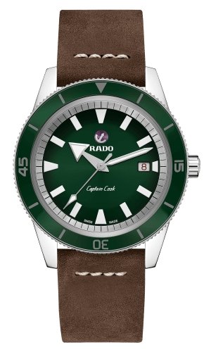 Rado Captain Cook Green Dial 42MM Automatic R32505315. - Maple City Timepieces