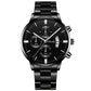 reloj hombre Fashion Men Stainless Steel Watch Luxury Calendar Quartz Wristwatch Business Watches Man Clock relogio masculino - Maple City Timepieces