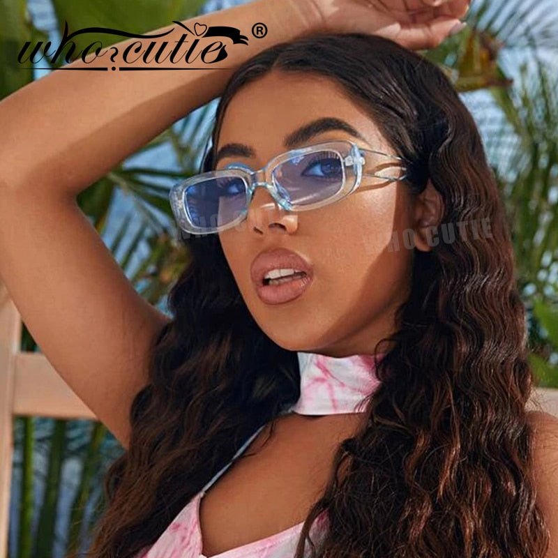 Sunglasses Square Women Sun Glasses Female Eyewear Eyeglasses Plastic Frame  Clear Lens UV400 Shade Fashion Driving New | Sunglasses women, Sunglasses  women aviators, Flat top sunglasses