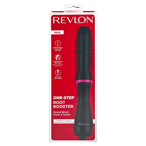 REVLON One-Step Volumizer Original 1.0 Hair Dryer and Hot Air Brush, Black - Maple City Timepieces
