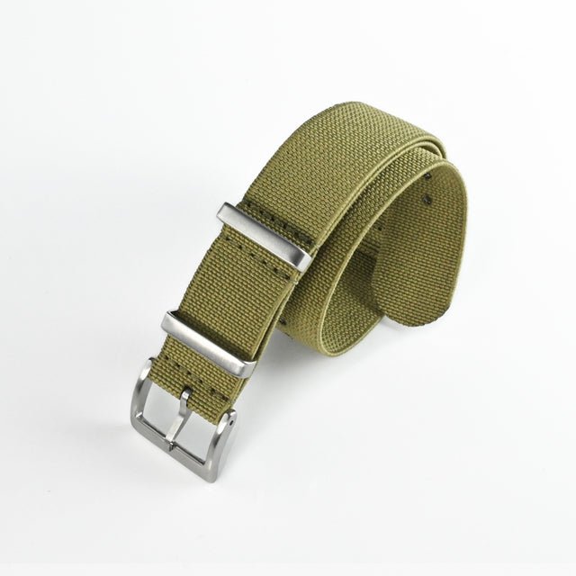 San Martin Watch Strap 20mm 22mm Pilot Military Watch Band Universal Type Sports Troops Parachute Bag Watchband Nylon Strap - Maple City Timepieces