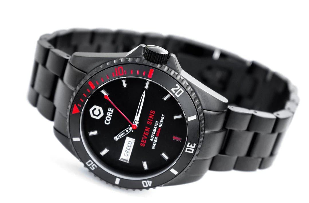 SEVEN SINS – Automatic Diver - Maple City Timepieces