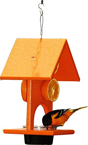 Songbird Essentials SERUBFJF 6"x 8.3"x 10"Fruit and Jelly Oriole Feeder - Maple City Timepieces