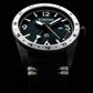 SSC-101 24h GMT, All Black with Steel Bezel - Maple City Timepieces
