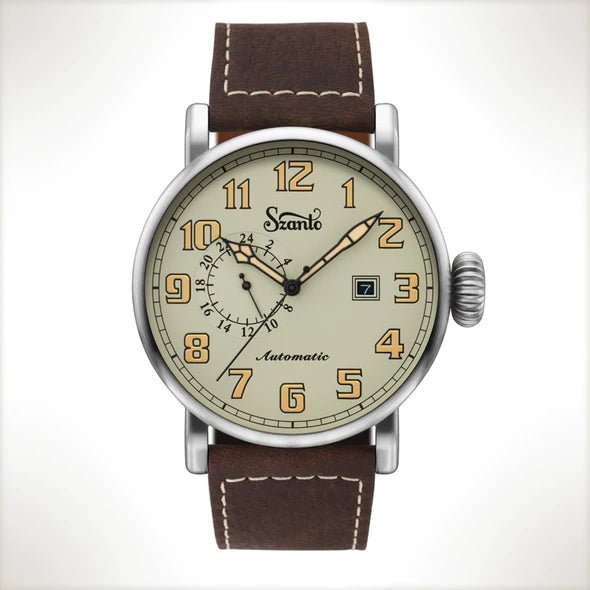 Szanto Automatic Aviator 6103 - Maple City Timepieces