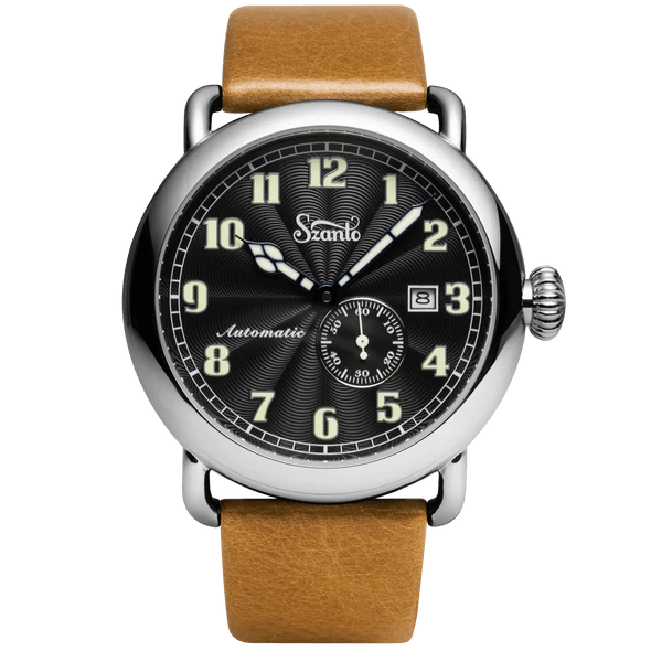 Szanto Automatic Officer Classic Round 6305 - Maple City Timepieces
