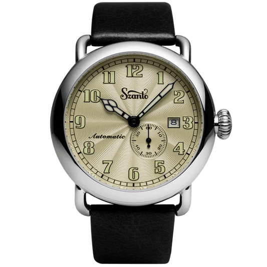 Szanto Automatic Officer Classic Round 6305 - Maple City Timepieces