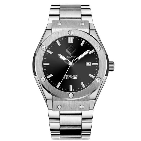 Tesouro Aspire – Stainless – Stainless Steel - Maple City Timepieces