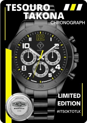Tesouro Chronograph Driver – Rally Legend - Maple City Timepieces