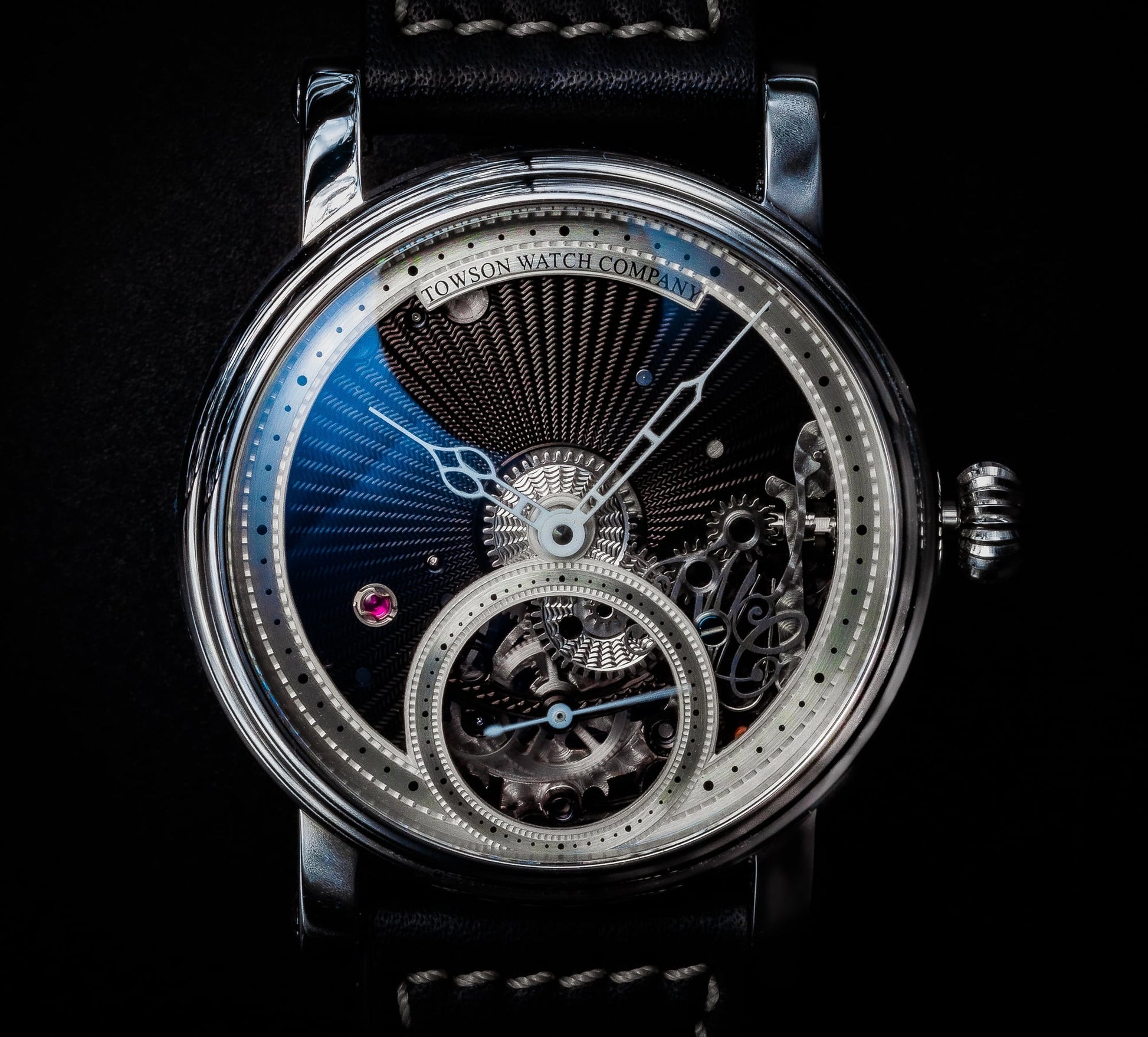 Towson Watch Company - Half Skeleton - Masterpiece Collection - Maple City Timepieces