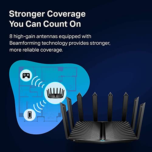 TP-Link AX5400 WiFi 6 Router (Archer AX73)- Dual Band Gigabit