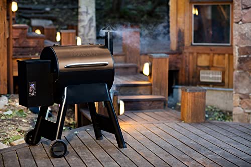 Traeger Grills Pro Series 22 Electric Wood Pellet Grill and Smoker, Bronze - Maple City Timepieces