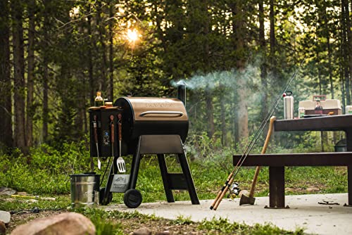 Traeger Grills Pro Series 22 Electric Wood Pellet Grill and Smoker, Bronze - Maple City Timepieces