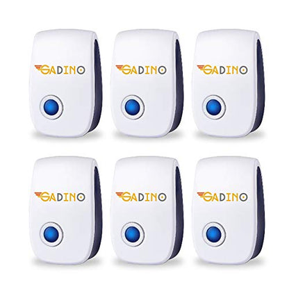 Upgrade Pest Repeller, Plug-in Pest Repellent, 6-Pack, Pest Control, Indoor Use, Anti Mice, Mosquitos, Insects, Bugs, Ants, Spiders, Rodents, Rats - Maple City Timepieces