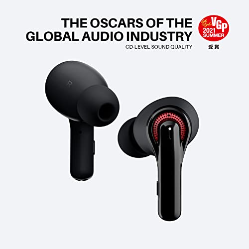 [Upgraded Version]2022 Wireless Earbuds, Tribit Qualcomm QCC3040 Bluetooth 5.2, 4 Mics CVC 8.0 Call Noise Reduction 50H Playtime Clear Calls Volume Control True Wireless Bluetooth Earbuds Headphones, FlyBuds C1 Black - Maple City Timepieces