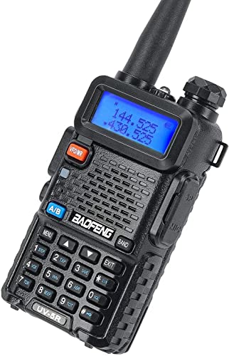 UV-5R 5W Handheld Ham Radio with 1800mAh Battery, Black - Maple City Timepieces