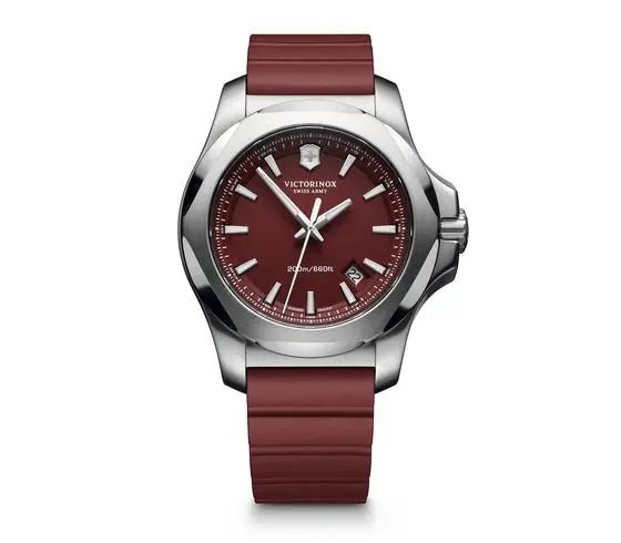 Victorinox - 241719 I.N.O.X. Red pre-owned - may be naked . - Maple City Timepieces