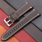 Vintage Genuine Leather Watchbands 7 Colors Belt 18mm 20mm 22mm 24mm Women Men Cowhide Watch Band Strap Accessories - Maple City Timepieces